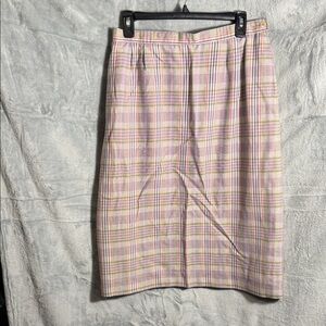 Pendleton Sophisticates Skirt women size 14‎ pencil skirt 100% rayon lightweight